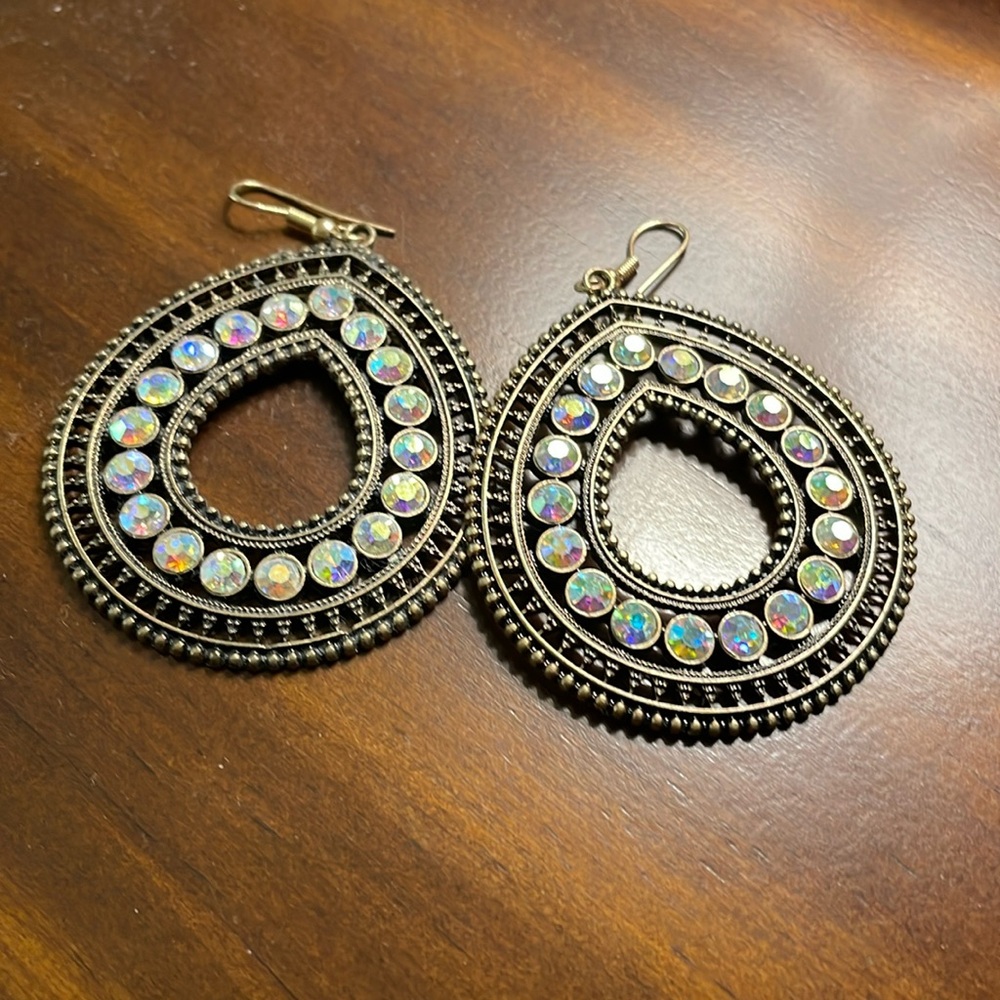 Gold Drop Earrings